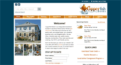 Desktop Screenshot of copperfishbooks.com